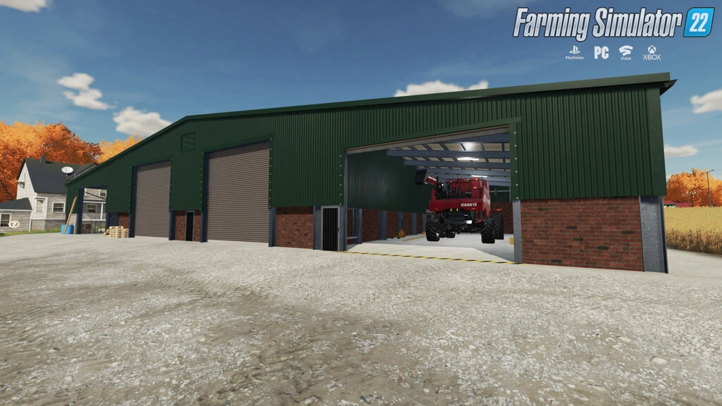 English Barn Pack v1.1 for FS22