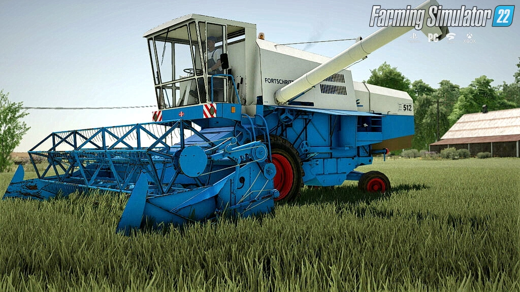 Fortschritt E-512 Harvester v1.0 for FS22