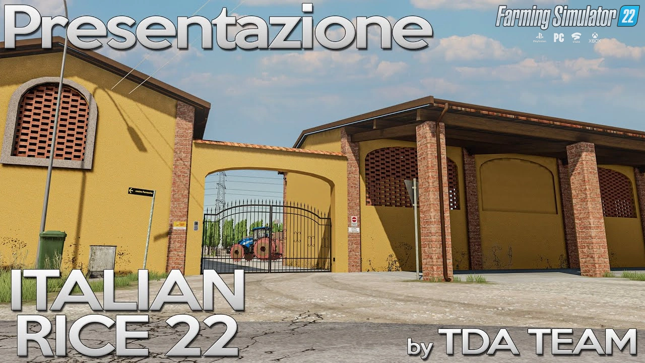 ItalianRice 22 Map v1.0.0.3 for FS22