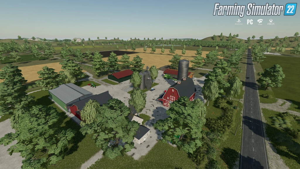 New American Map v1.0 for FS22