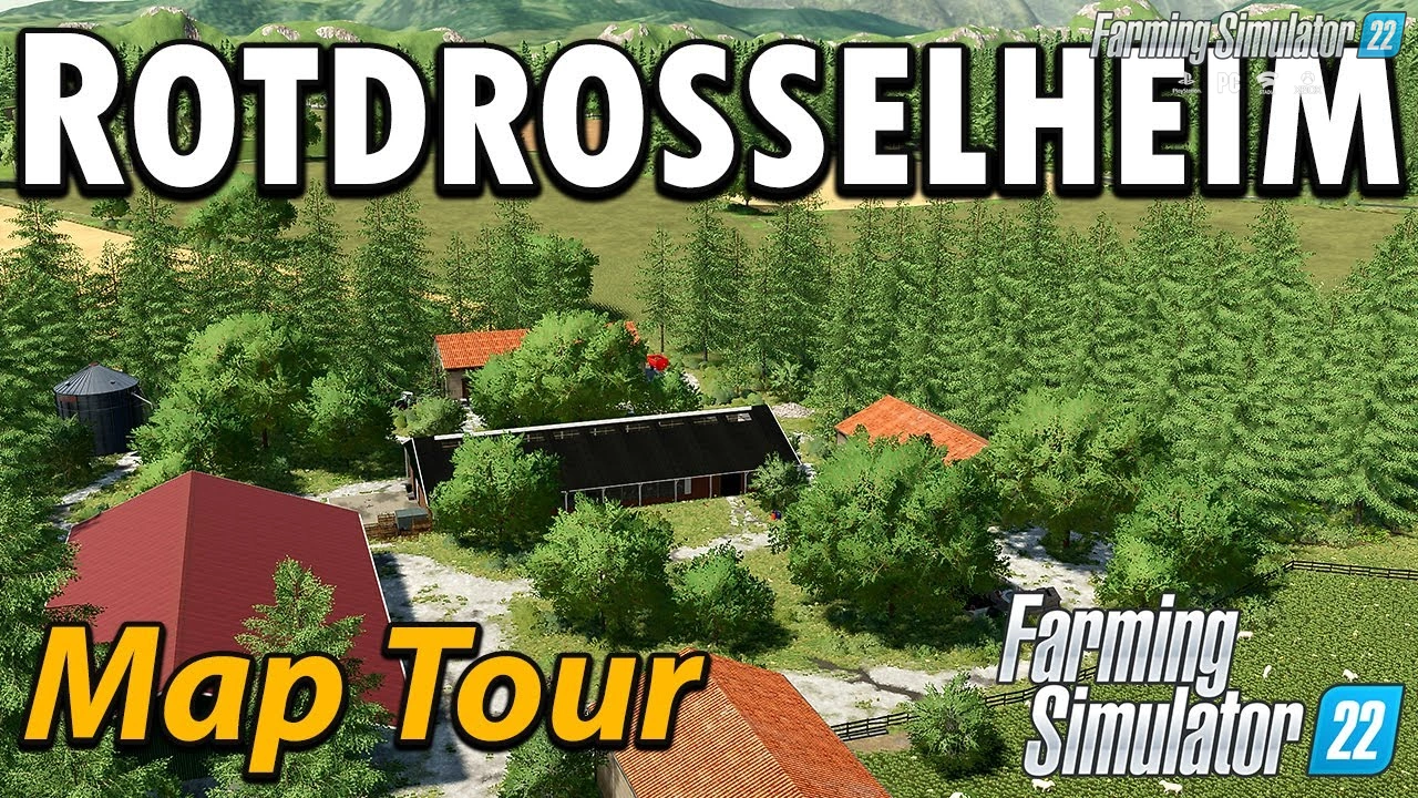 Rotdrosselheim Map v1.0 for FS22