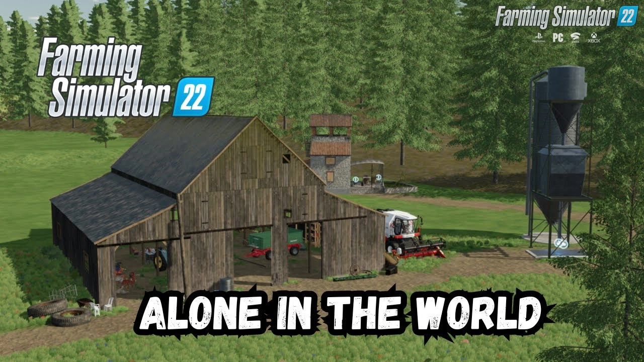 Alone In The World Map v1.2 for FS22