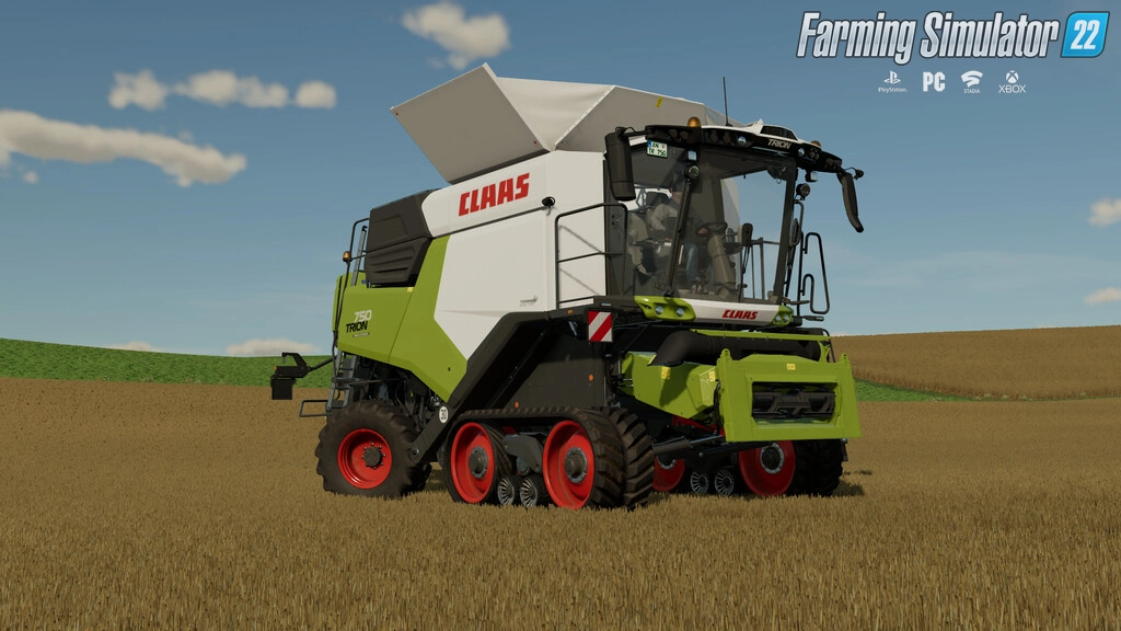 Claas Trion 700 Harvester v1.1 for FS22