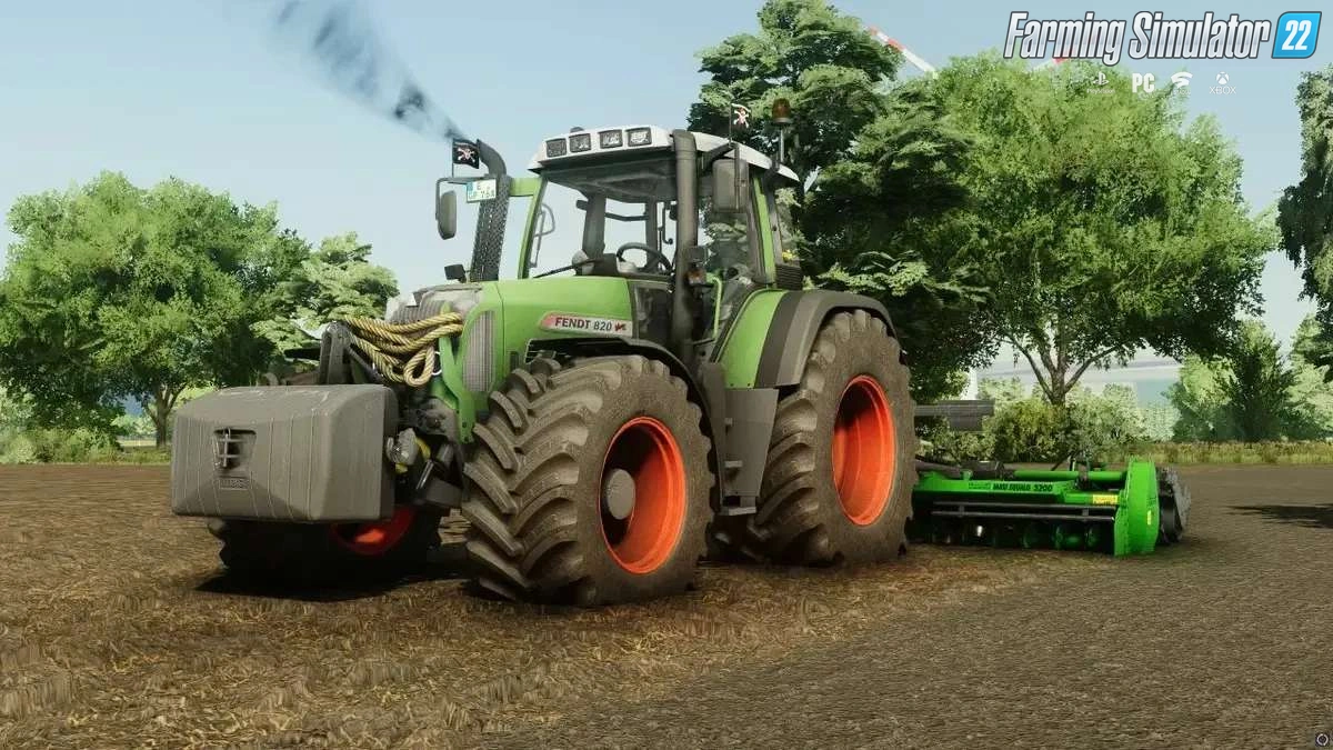 Fendt 700/800 Vario TMS Tractor v1.0.2.1 for FS22