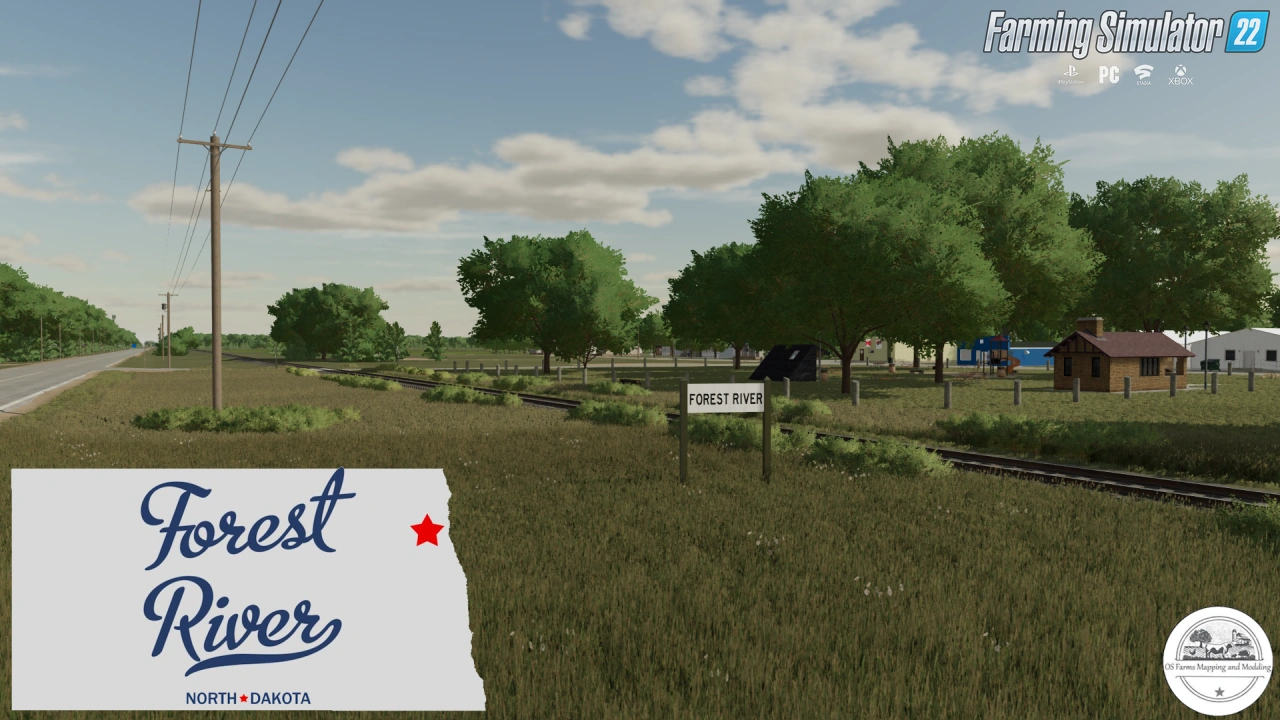 Forest River, ND Map v1.0 for FS22