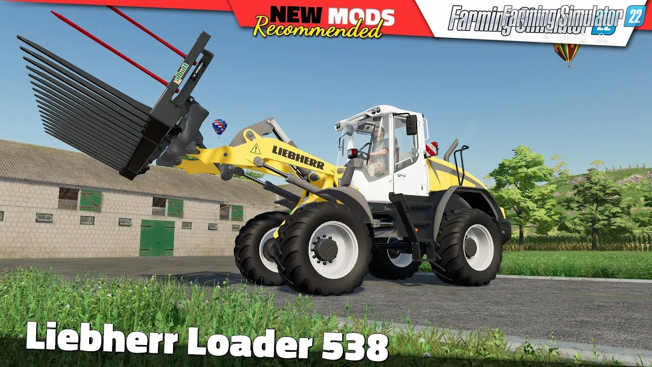 Liebherr Loader 538 v1.2 for FS22