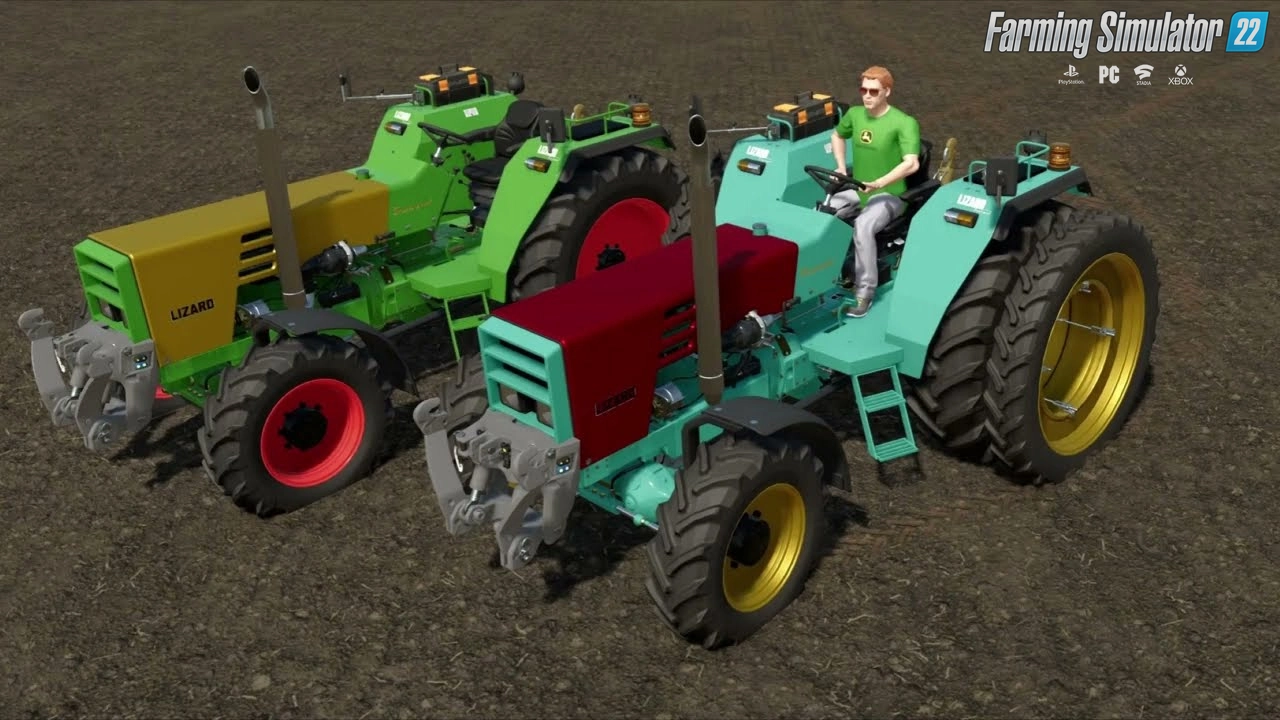 Lizard 6205 Pack Tractors v1.2 for FS22