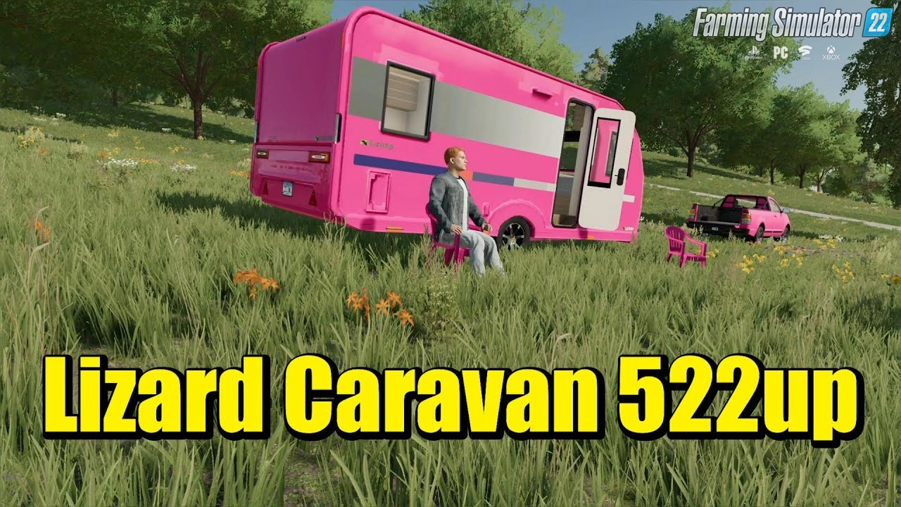 Lizard Caravan 522up v1.0 for FS22