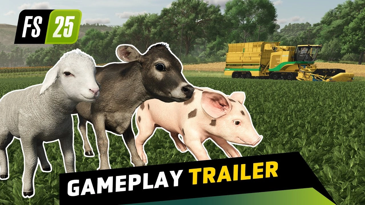 Farming Simulator 25 – Gamescom 2024 Gameplay Trailer