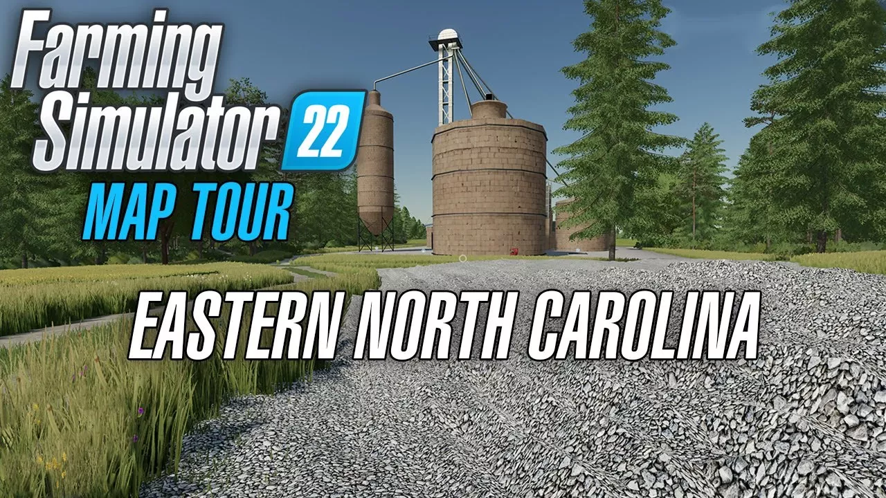 Eastern North Carolina USA Map v1.2.1.3 for FS22