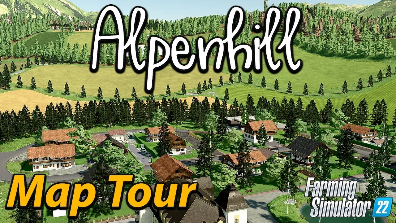 Alpenhill Map v1.0.0.1 for FS22