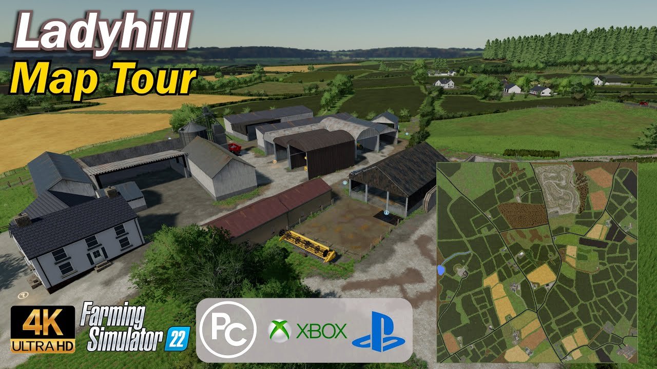 Ladyhill Map v1.0 for FS22