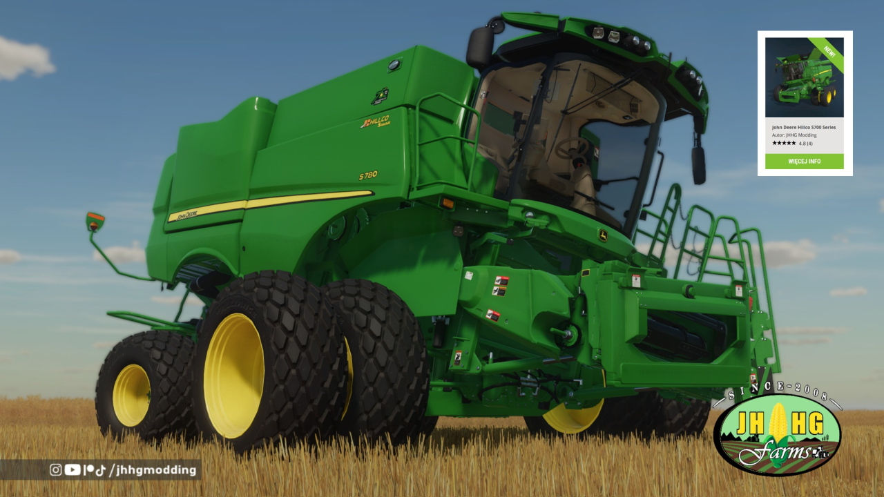 John Deere Hillco Series S600 - S700 v1.0 for FS22