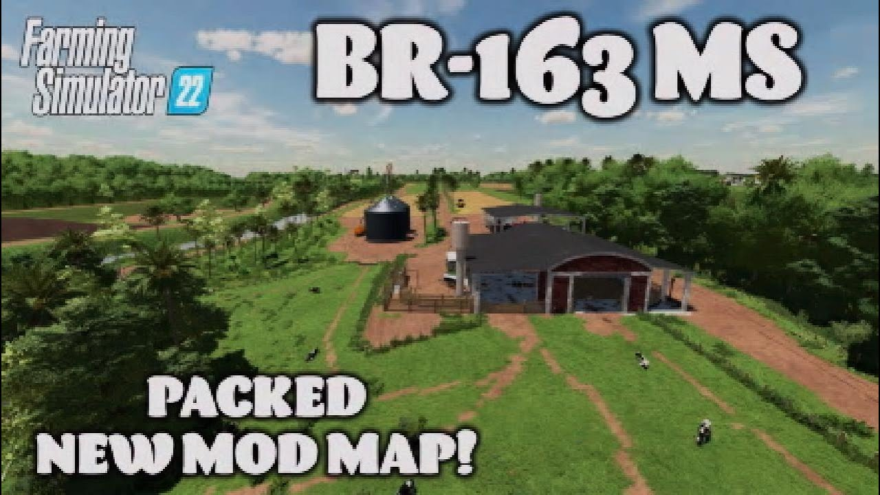 BR-163 MS, Brazil Map v2.0 for FS22