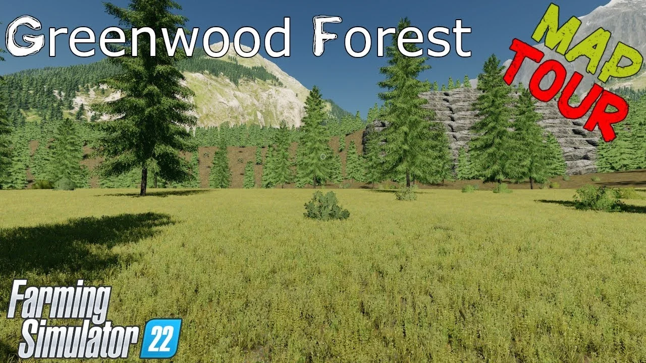 Greenwood Forest Map v1.0 for FS22