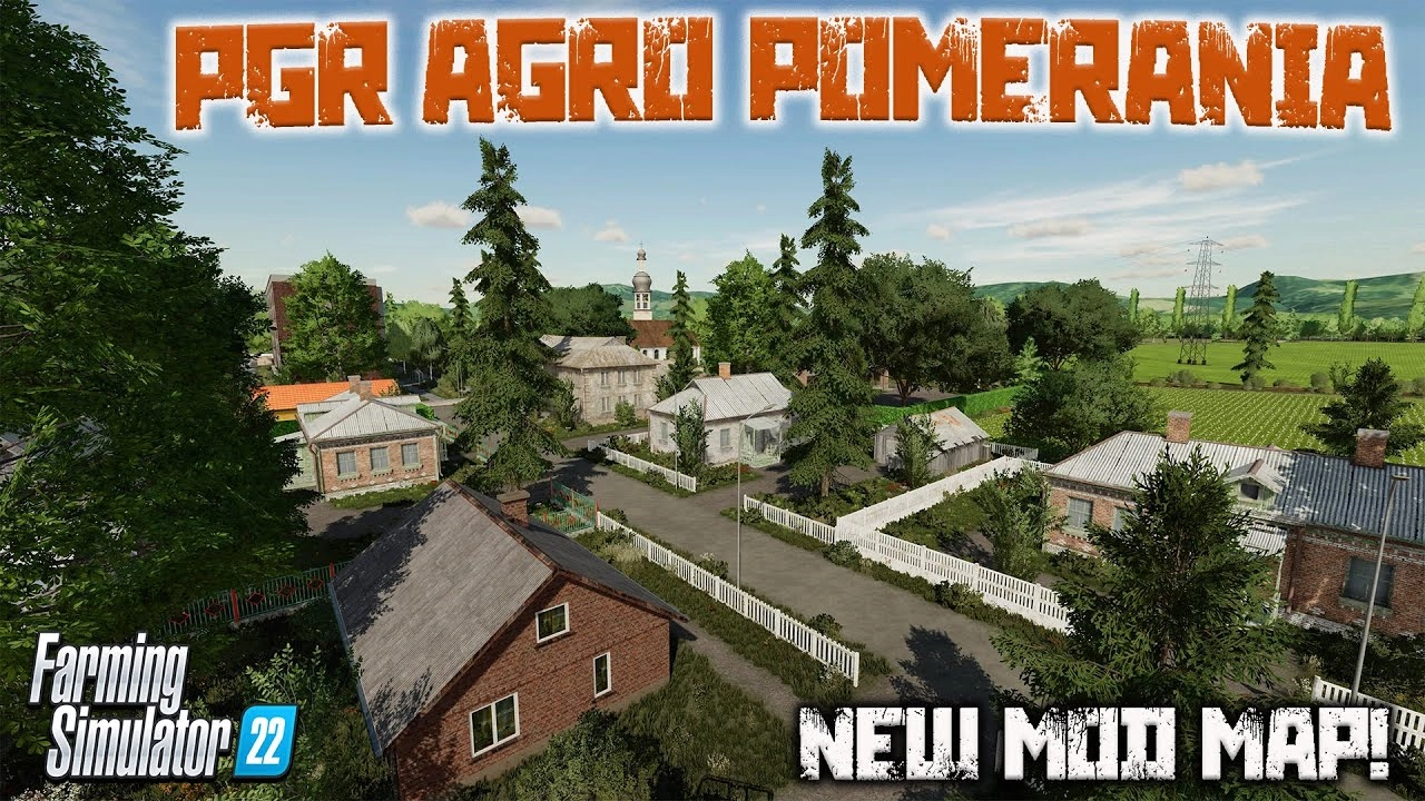 PGR Agro Pomerania Map v1.2 for FS22