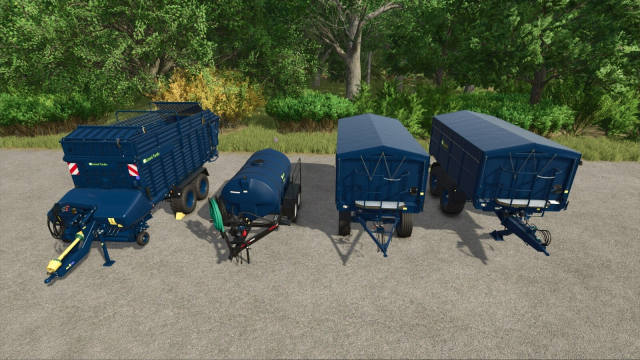 Lizard Tardis Trailers Pack v1.0 for FS25