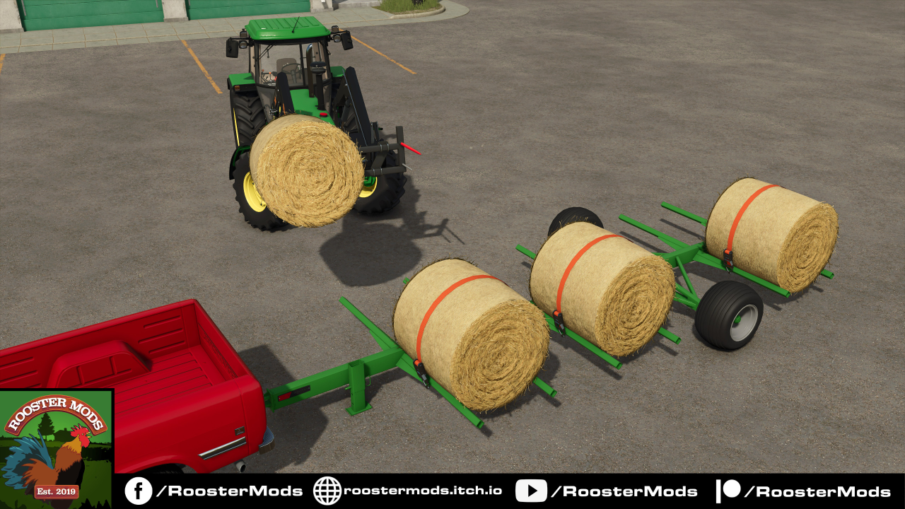 Mac Lander Bale Trailer v1.0 for FS25