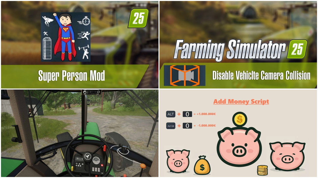 Small Useful Pack Mods v1.0 for FS25