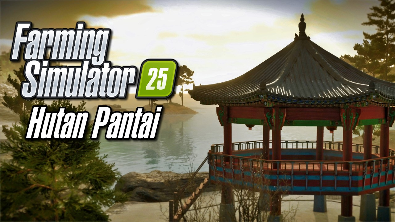 Hutan Pantai Map Preview in Farming Simulator 25