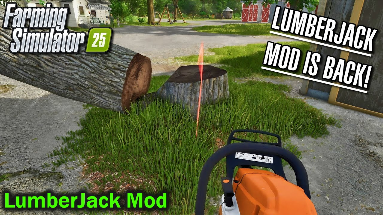 LumberJack Mod v1.1.2 By loki_79 for FS25