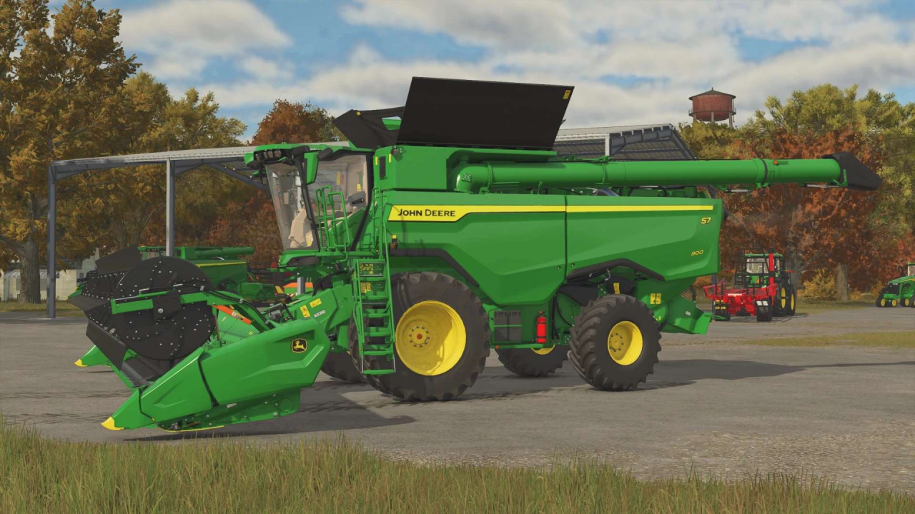 John Deere S7 Combine v1.2 Edit By Hugh for FS25