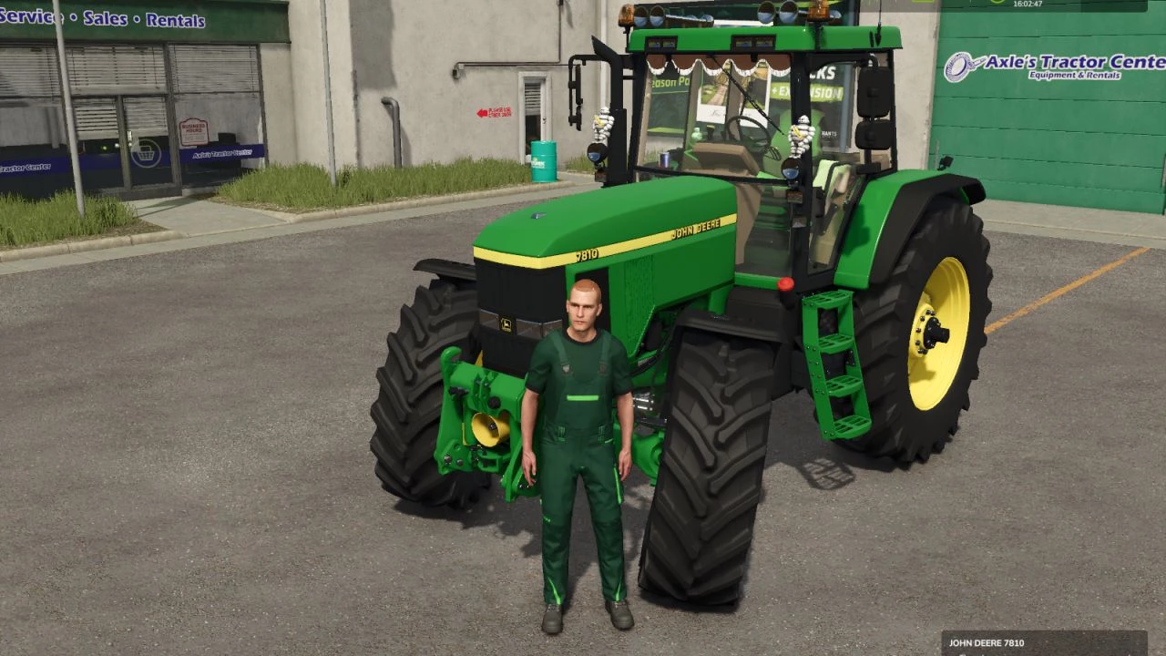 Tractor John Deere 7010 Series v1.0.0.1 for FS25