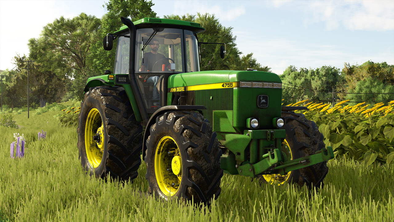 John Deere 4755 Tractor v1.0 By Giants Software for FS25