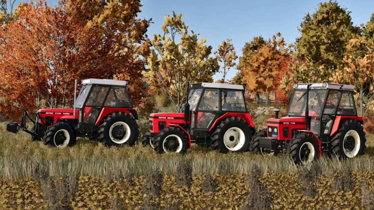 Zetor 6245-7745 Pack Tractors v1.0 for FS25