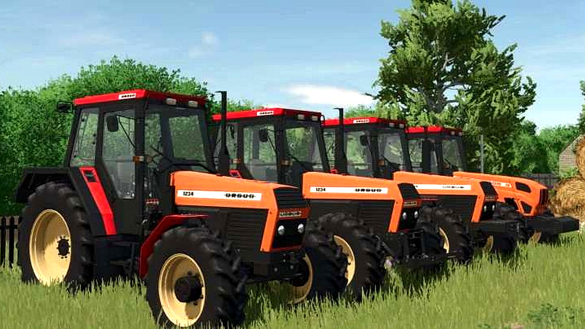 Ursus Pack Tractors 1234-1734 v2.0 for FS25