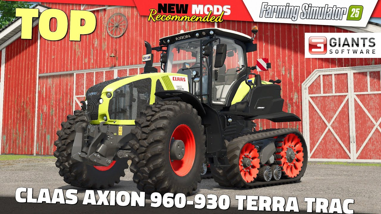 Claas Axion 960-930 Terra Trac v1.0 for FS25