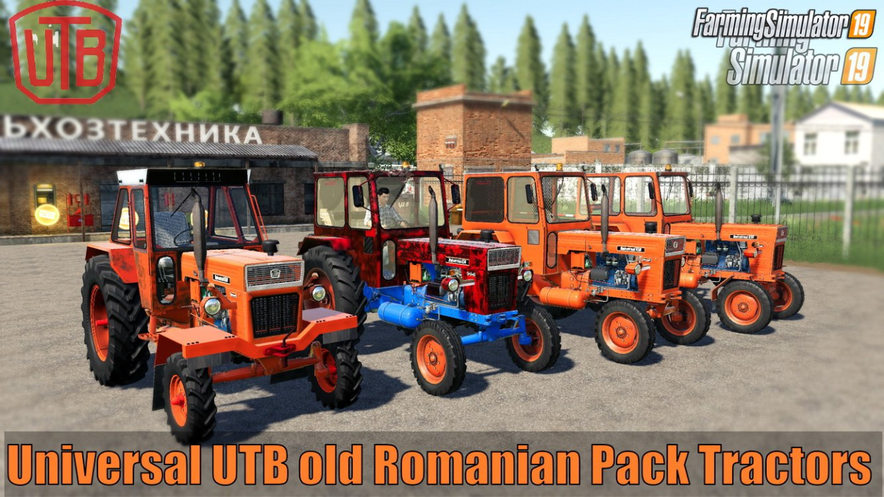 Universal UTB Old Romanian Pack Tractors v1.0 for FS19