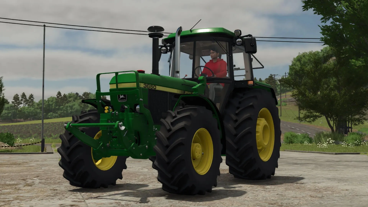 John Deere 3650 Tractor v1.0.0.2 for FS25