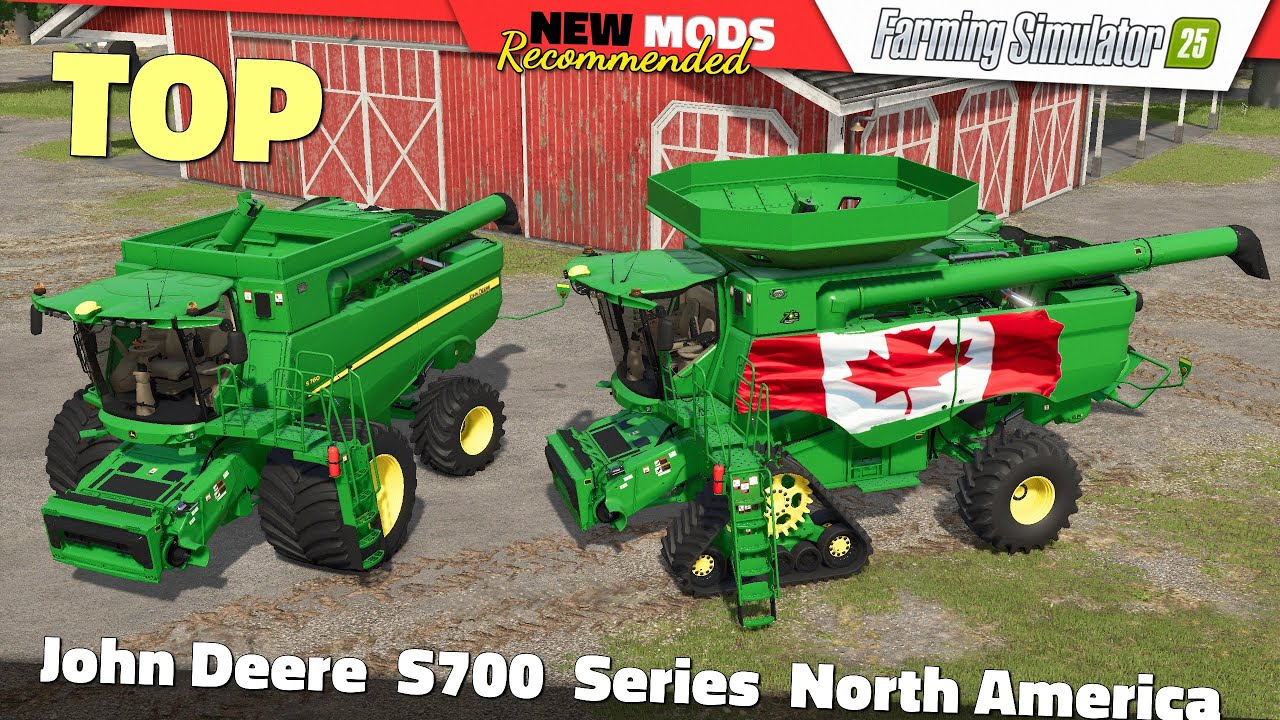 John Deere S700 Series North America v1.0 for FS25