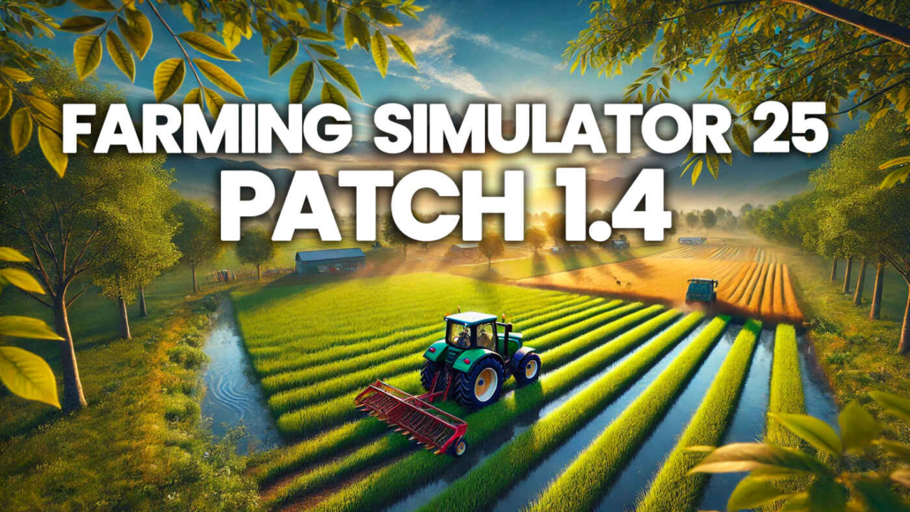 Farming Simulator 25 - Patch 1.4 Released for Download