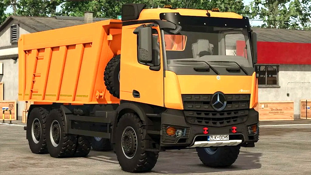 Mercedes Benz Arocs Dump Truck v1.2 for FS25