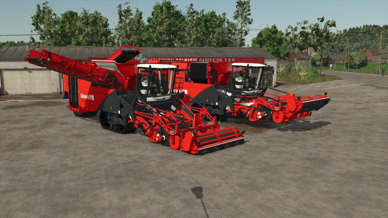 Dewulf Kwatro Harvester v1.0 for FS25