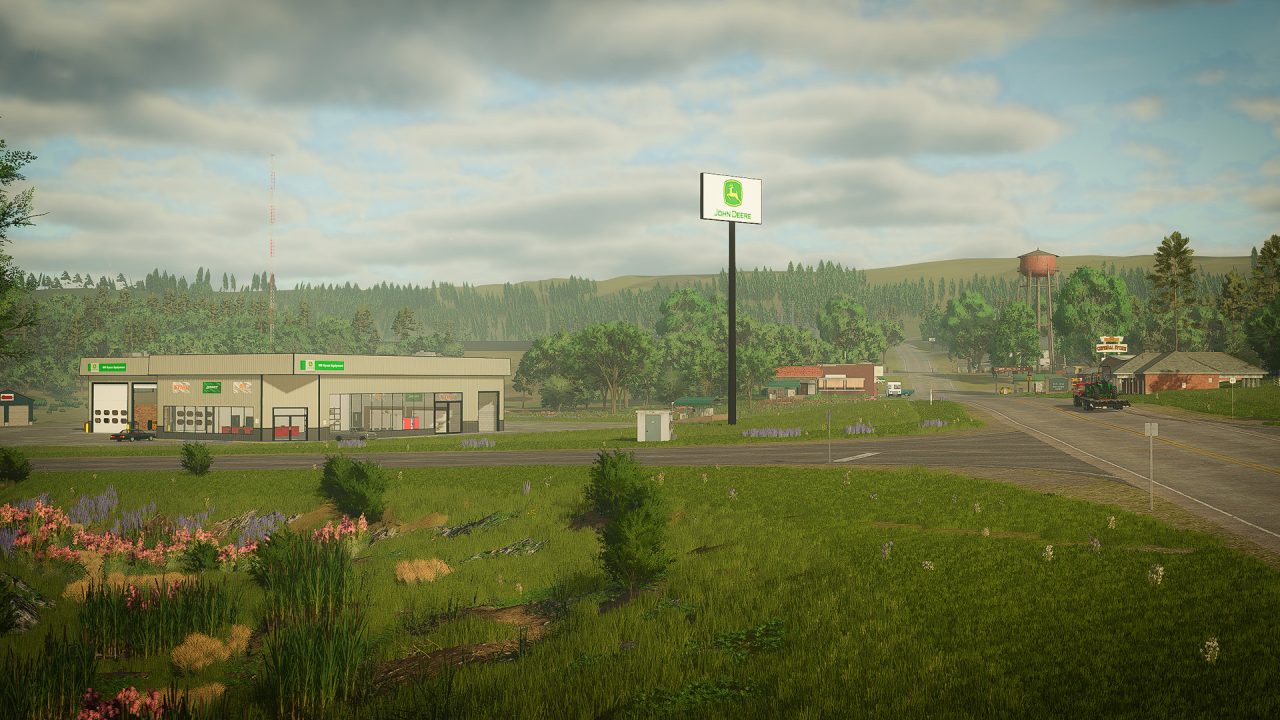 Small Town USA Map v1.0.0.1 for FS25