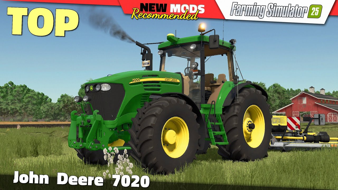 John Deere 7020 Tractor v1.2 for FS25