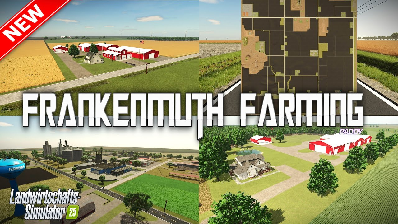 Frankenmuth Farming Map v1.2 for FS25