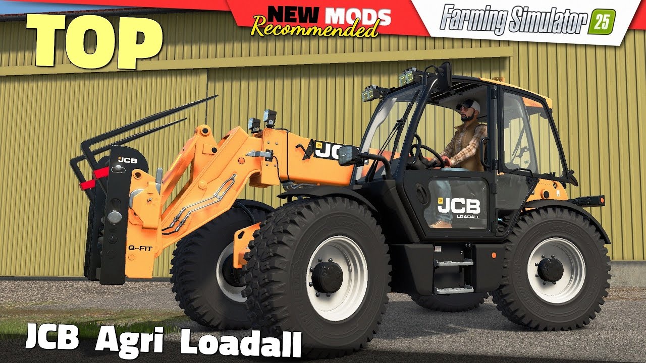 JCB Agri Loadall + JCB Attachments v1.0.0.1 for FS25