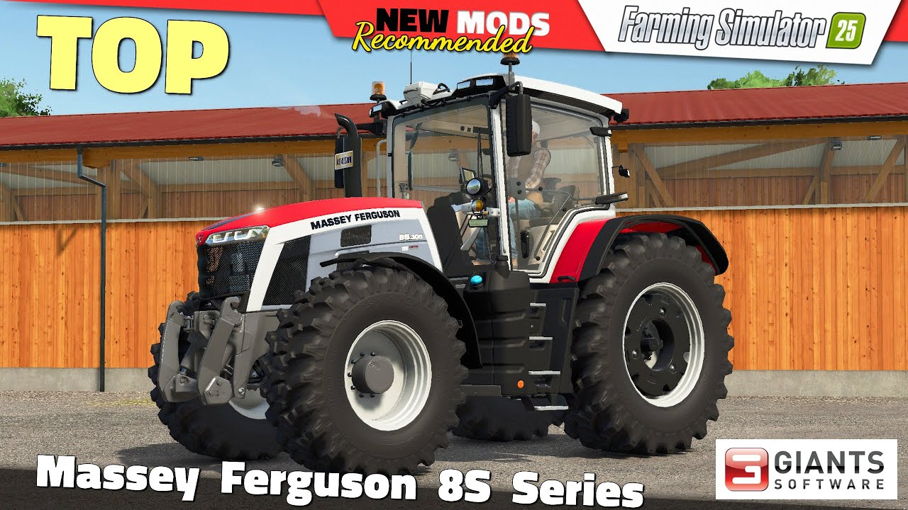 Massey Ferguson Series 8S Tractor v1.0 for FS25