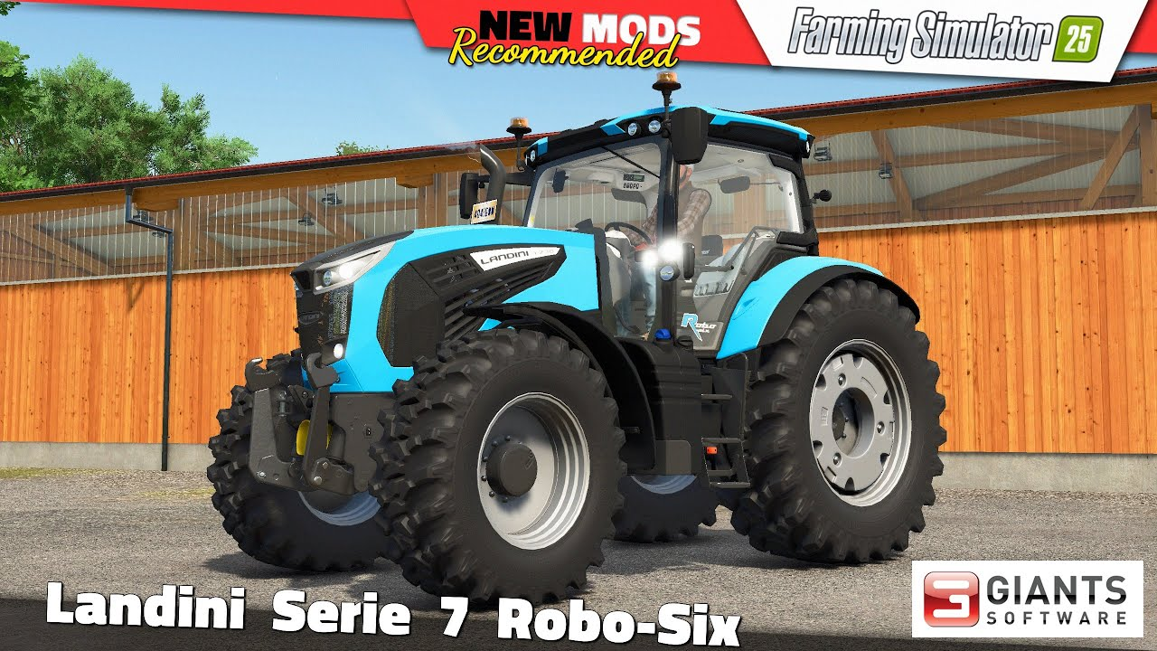 Landini Serie 7 Robo-Six Tractor v1.0.0.1 for FS25