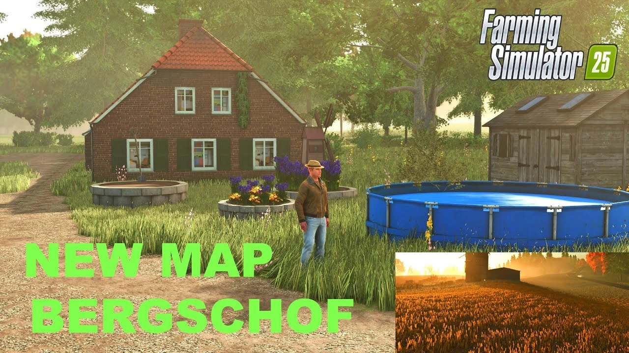 Bergschof Map v1.4.3.5 for FS25