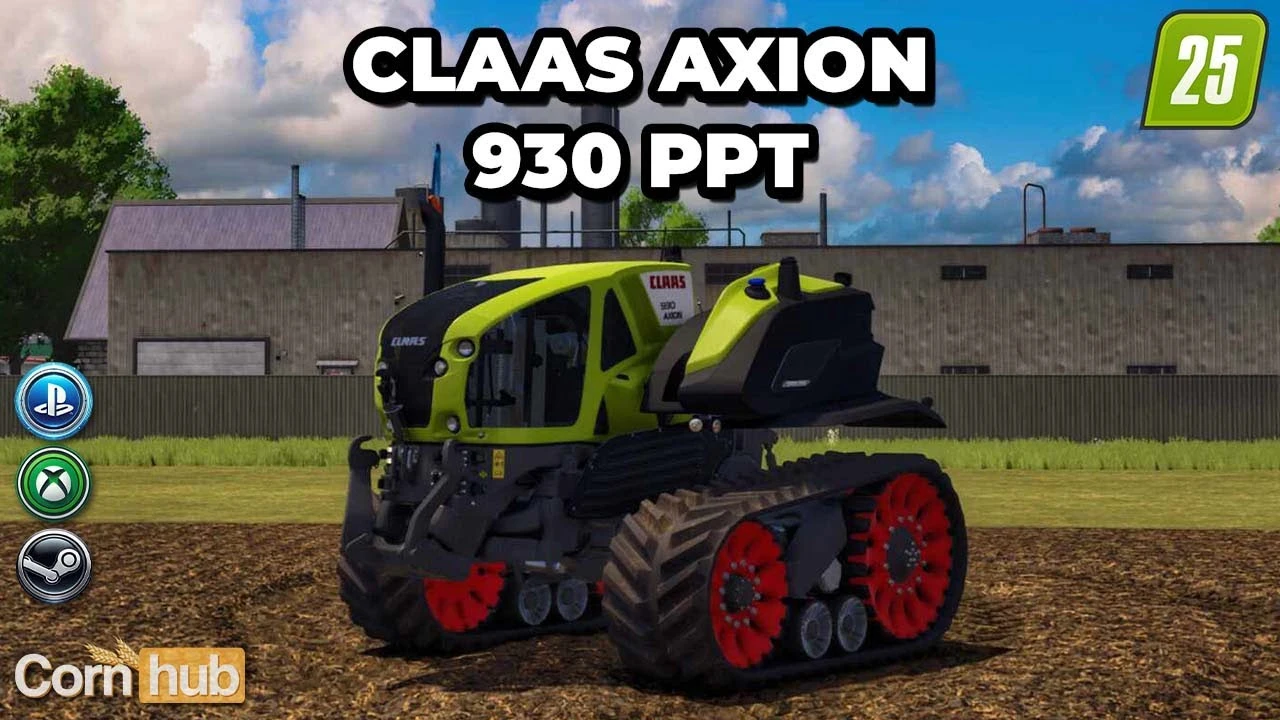 Axion 930 PTT Trator v1.0 for FS25