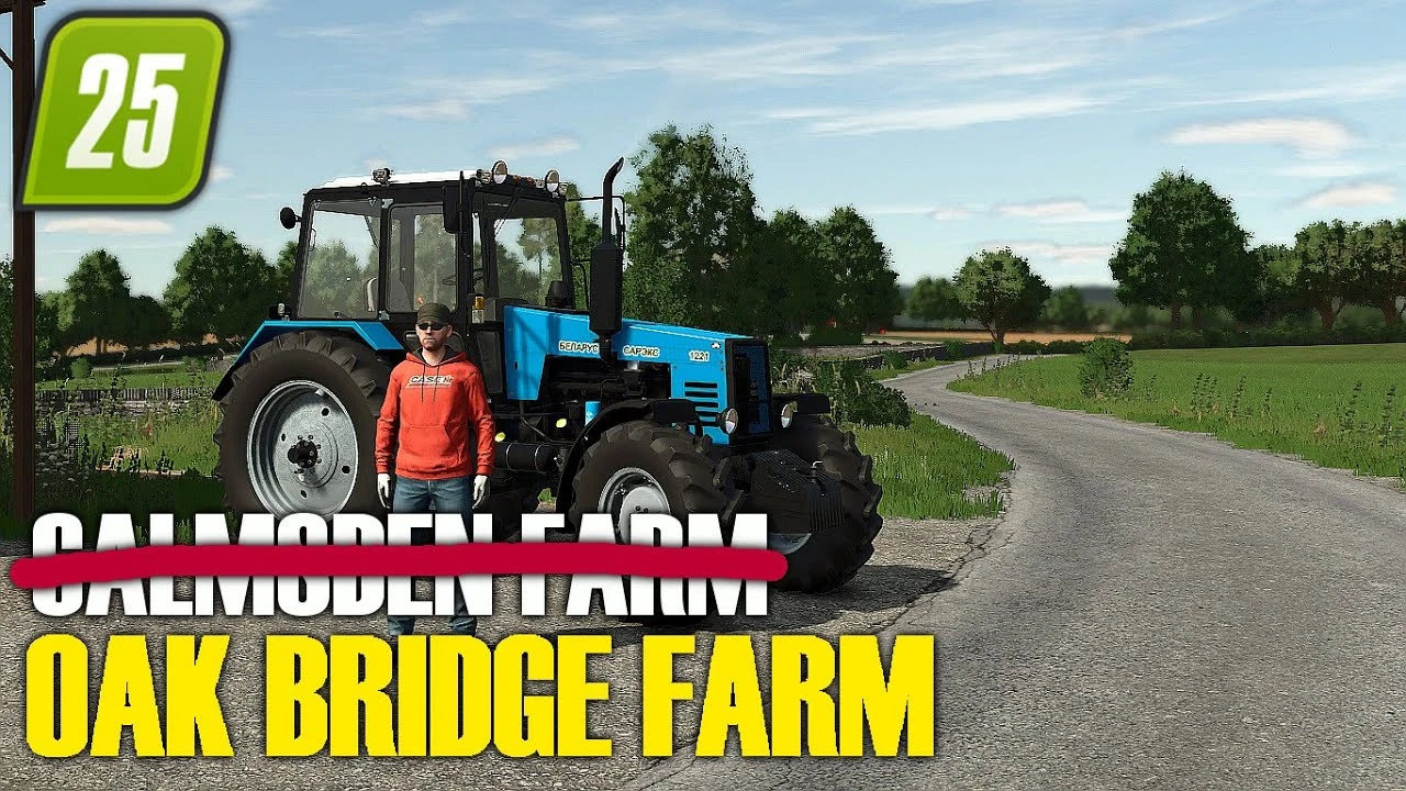 Oak Bridge Farm Map v1.1 for FS25