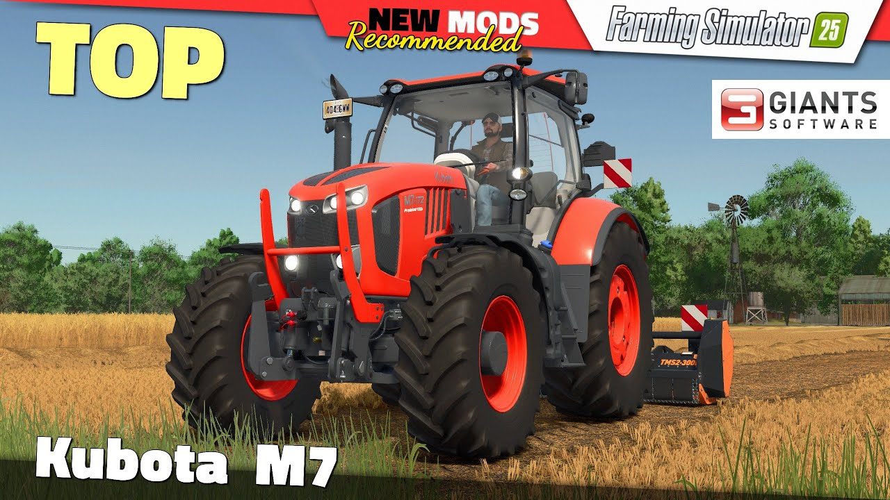 Kubota M7 Tractor v1.0 for FS25