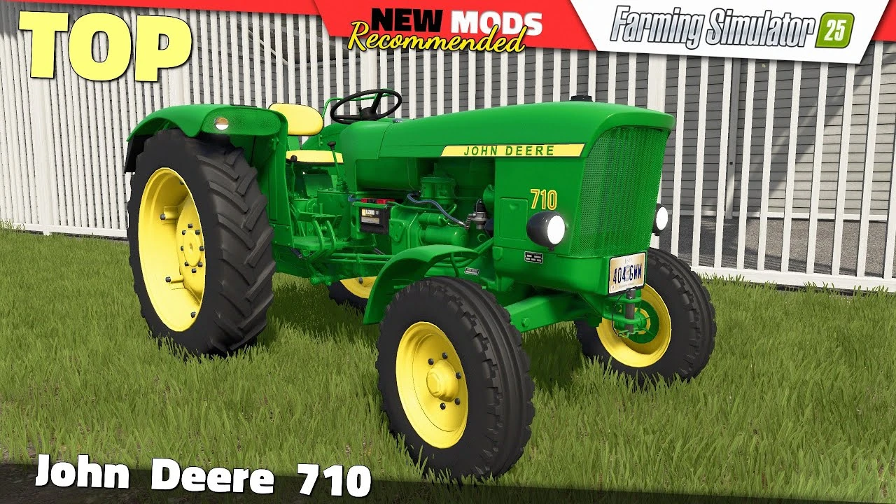 John Deere 710 Tractor v1.0 for FS25