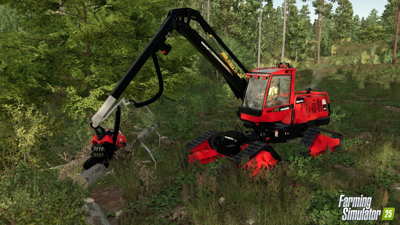 Komatsu Harvester 911 v1.0 for FS25