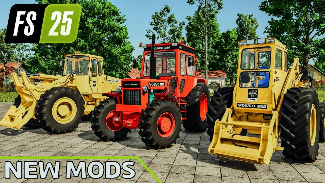 Volvo Pack Tractors v1.0 By Giants Software for FS25